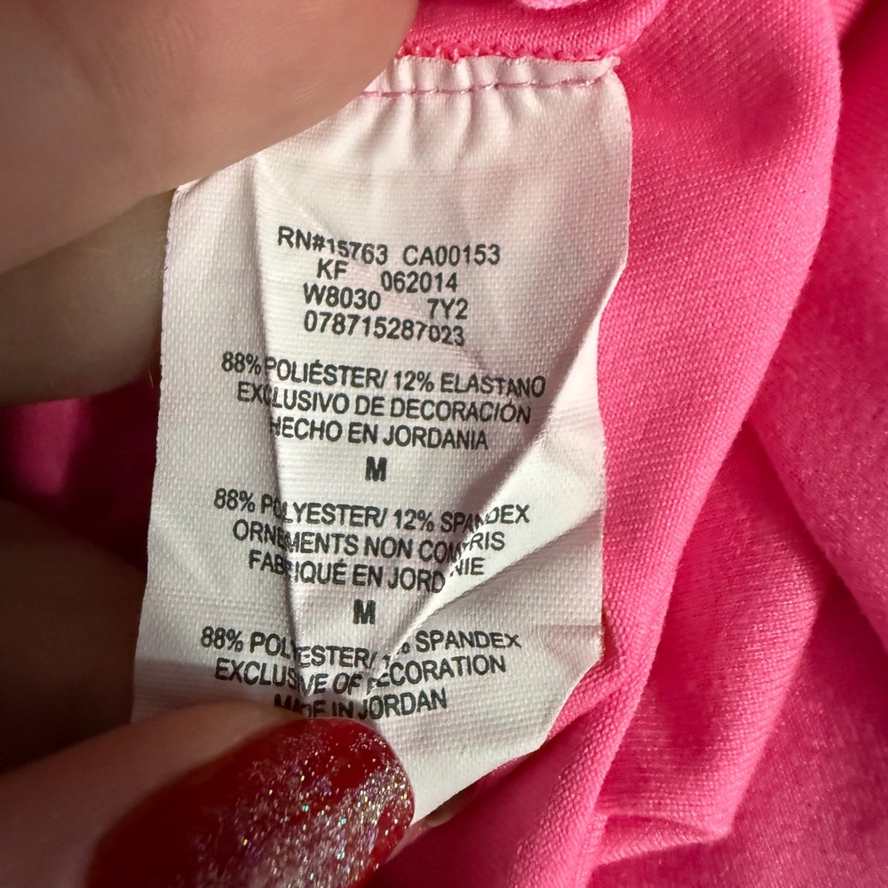 Champion Performax Pink Half Zip Long Sleeve Athletic Pullover Top Medium - Picture 6 of 8